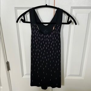 Nike Black Tank Top with Purple Design